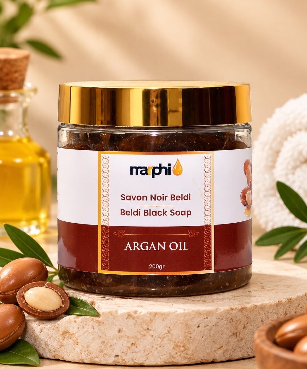 MOROCCAN ARGAN BLACK SOAP