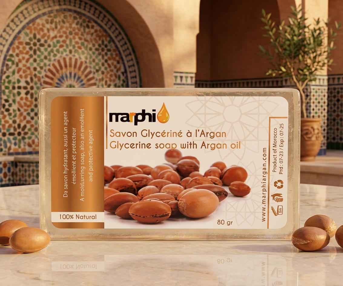 ARGAN OIL GLYCERINE BAR SOAP