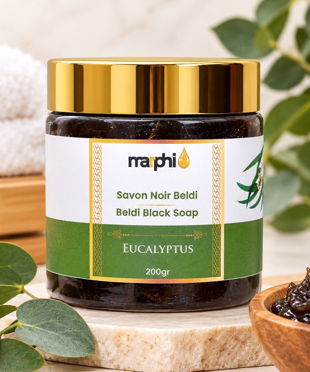 MOROCCAN EUCALYPTUS BLACK SOAP