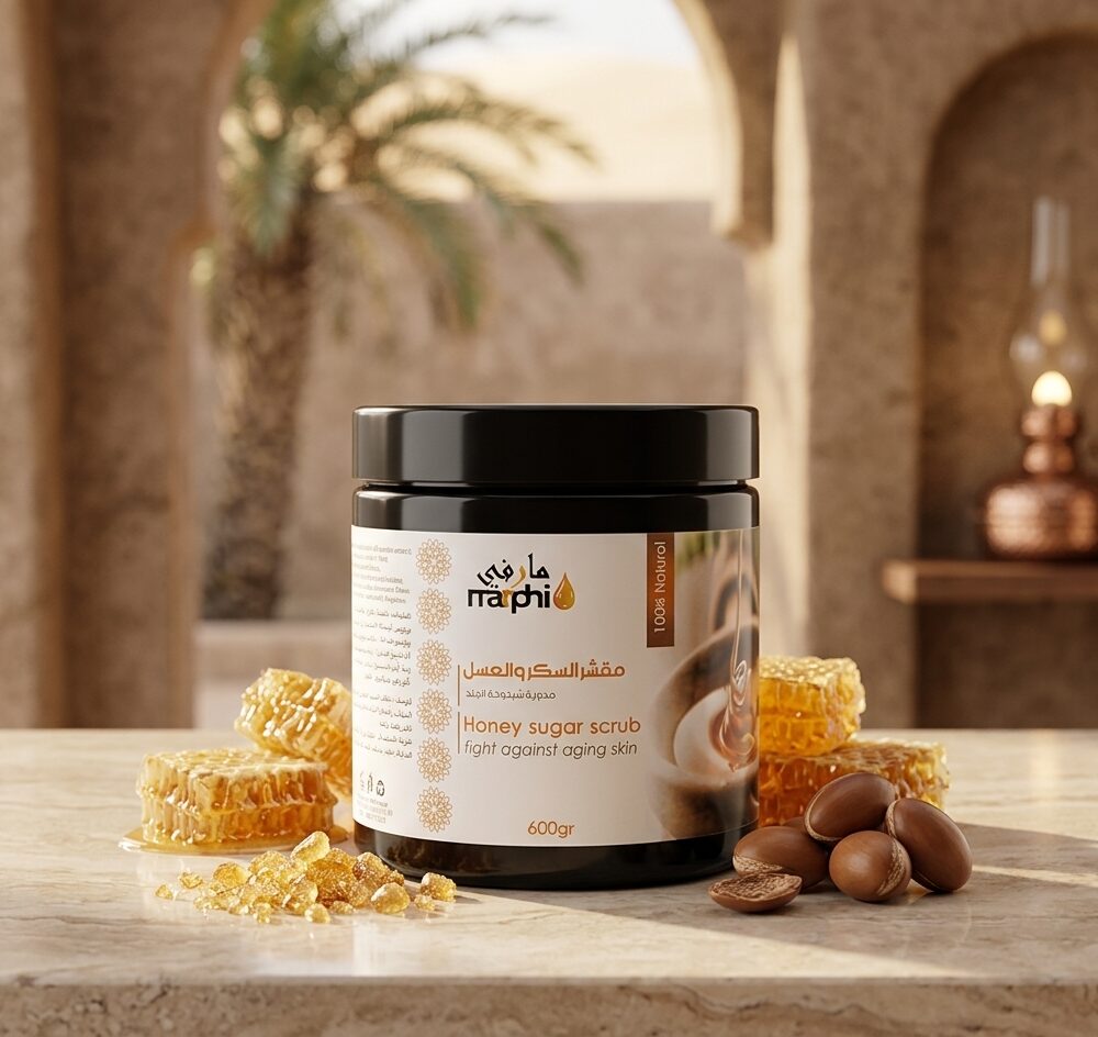 ARGAN NATURAL SUGAR AND HONEY SCRUB