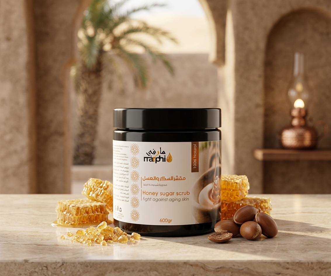 ARGAN NATURAL SUGAR AND HONEY SCRUB