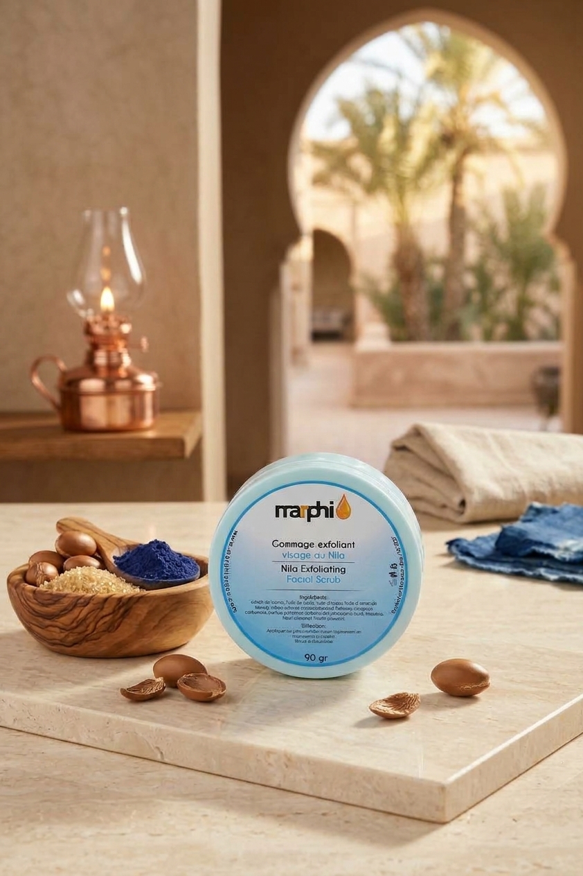 NATURAL SCRUB NILA WITH ORGANIC ARGAN OIL