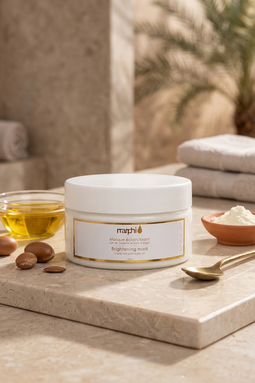 ARGAN AND CAMEL MILK WHITENING FACE MASK