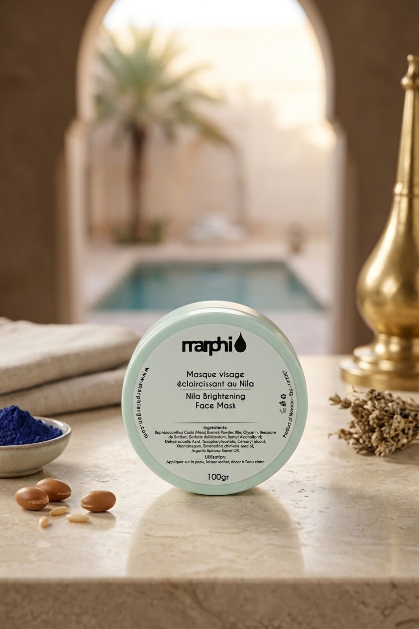 ARGAN & NILA BRIGHTENING FACE MASK