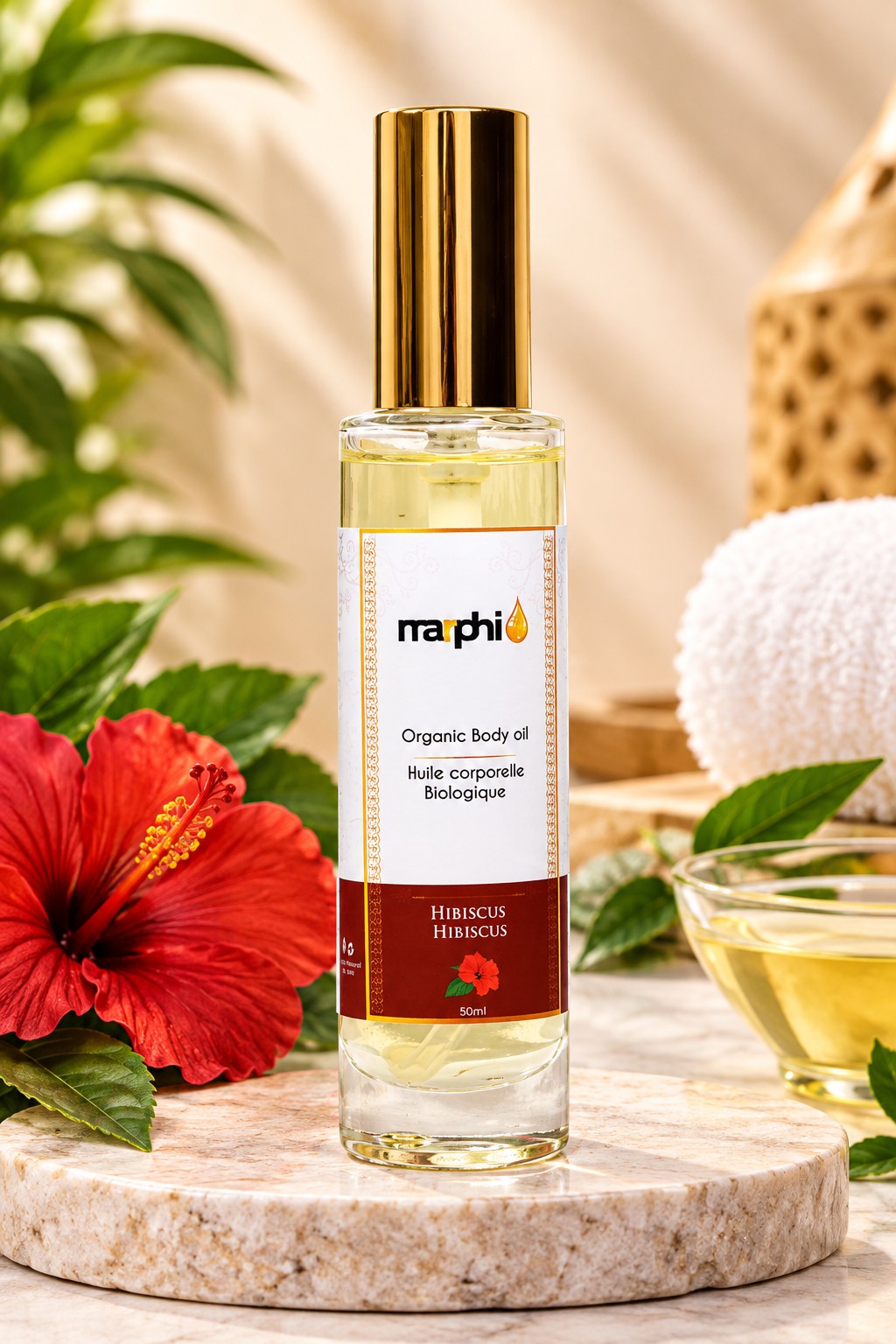 ARGAN OIL SCENTED WITH HIBISCUS